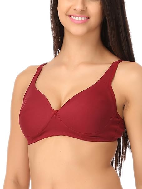 Women’s Wire-Free Cotton Full-Coverage Bra – Clovia Non-Padded Everyday Wear
